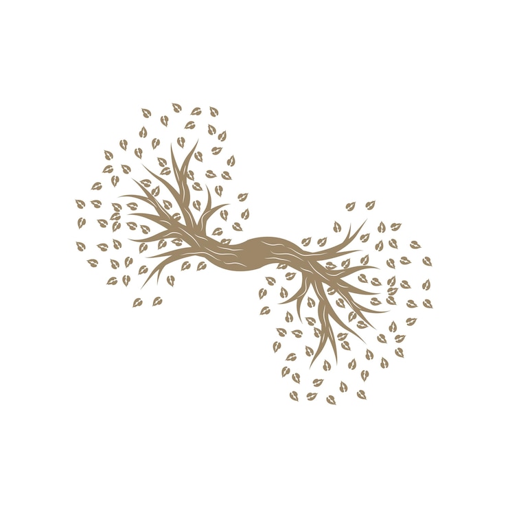 Vector tree logo design playground vector education tree icon