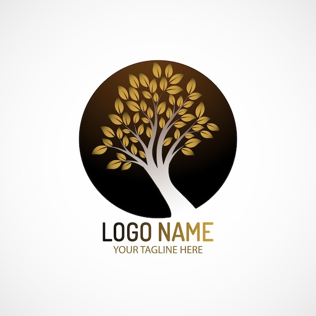 Tree logo design vector file