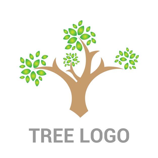 Tree logo design vector image download