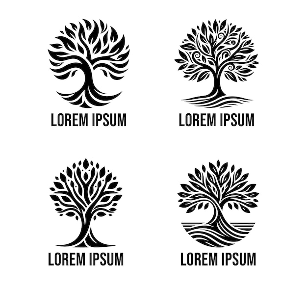 A tree logo design