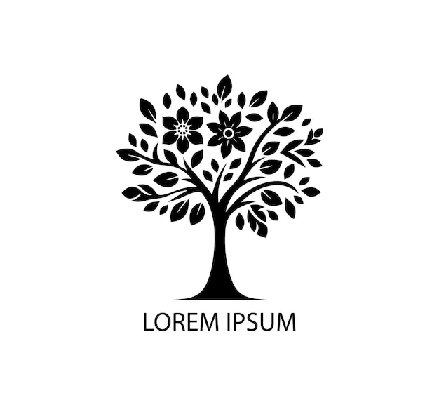 A tree logo design