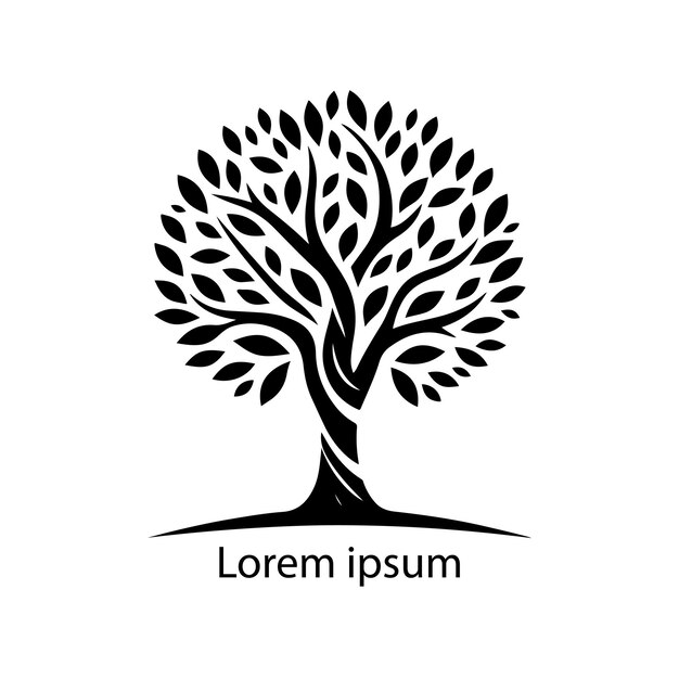 a tree logo design