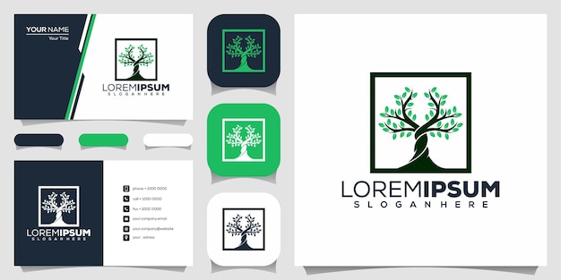 Tree logo design