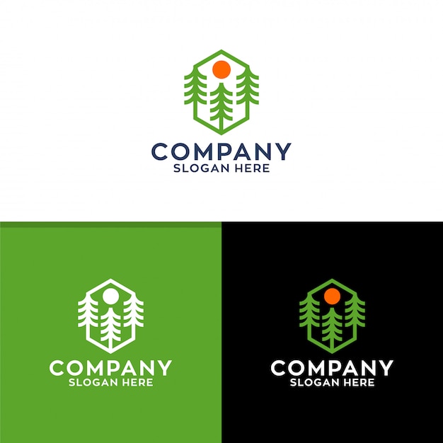 Tree logo design