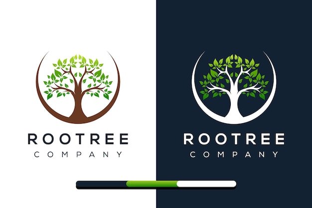 Tree logo design