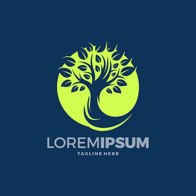 Tree logo design