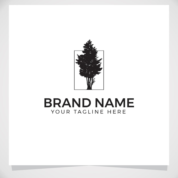 Вдохновляющий дизайн логотипа дерева