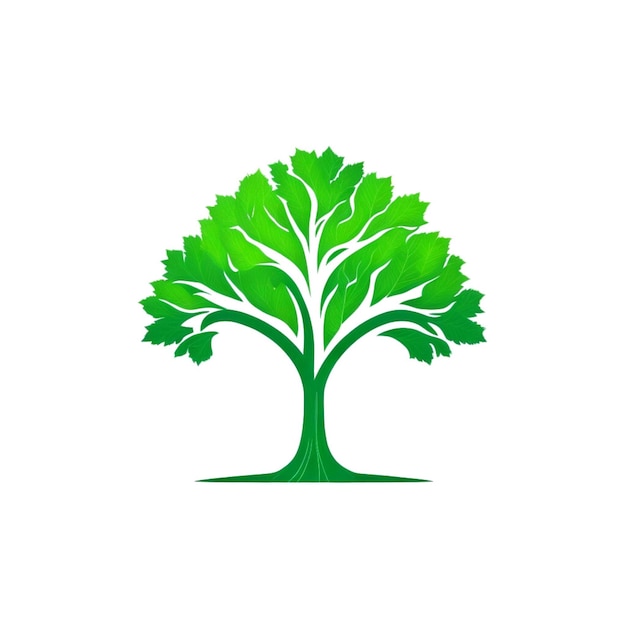 Tree for logo vector