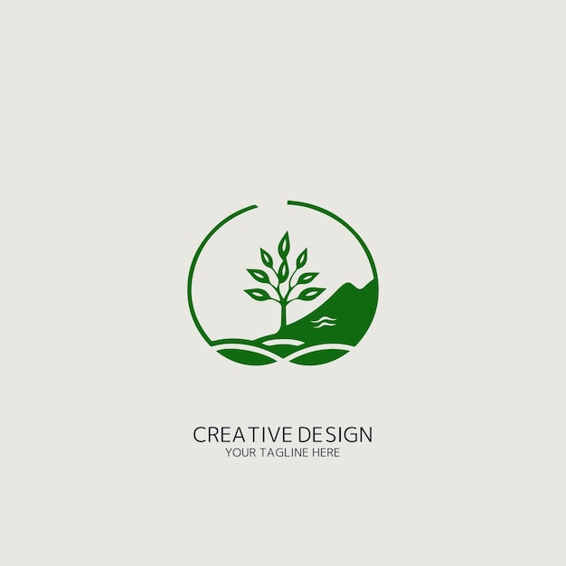 Tree logo vector