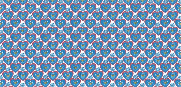 Vector tree seamless pattern with kids seamless leopard printpattern heart pattern box pattern rainbow