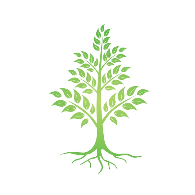 Tree Tech nature illustration Vector