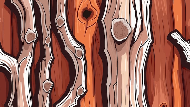 Vector tree trunk wood texture nature seamless backgrounds high quality images of natural wood texture