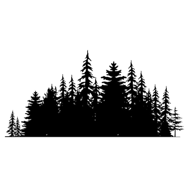 Tree vector illustration editable