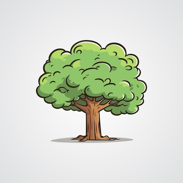 Tree vector illustration tree logo design