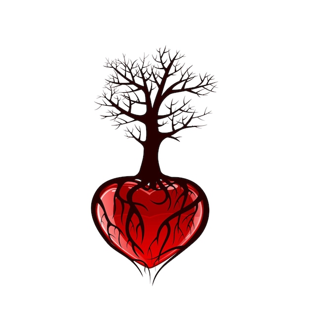 Tree with heart