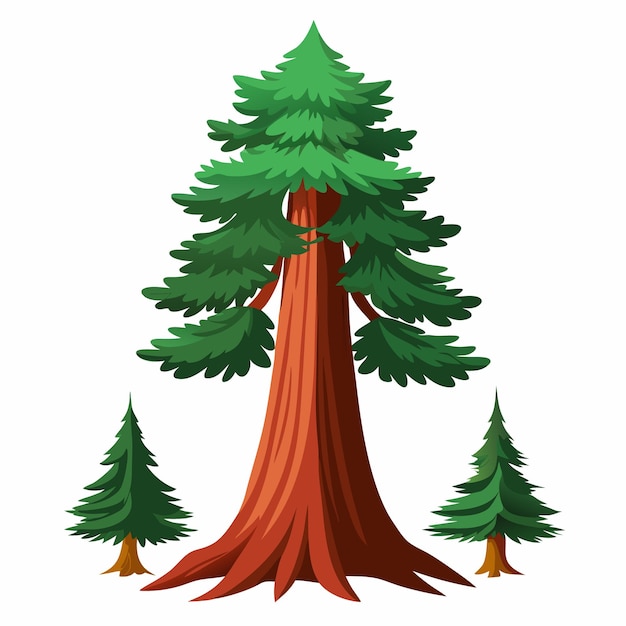 Page 4 | Redwood Tree Grove Vectors &amp; Illustrations for Free 