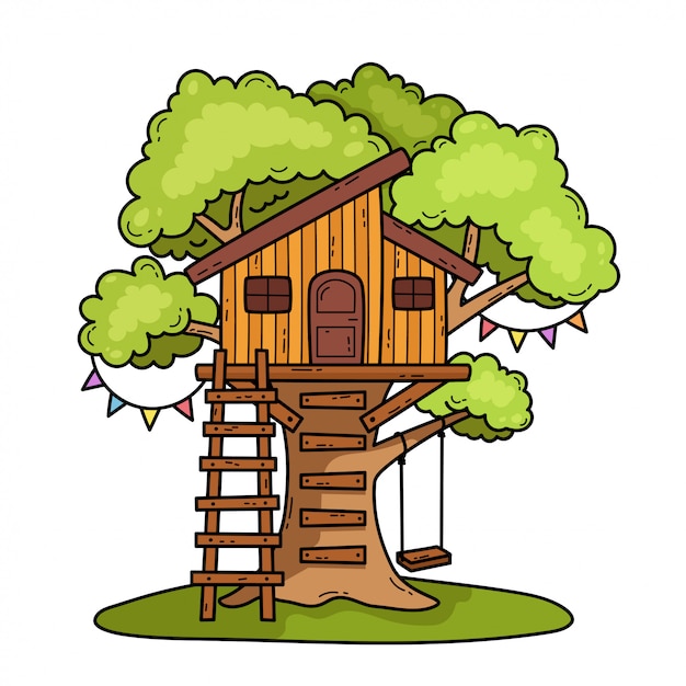 Treehouse иллюстрация