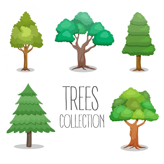 Vector trees collection