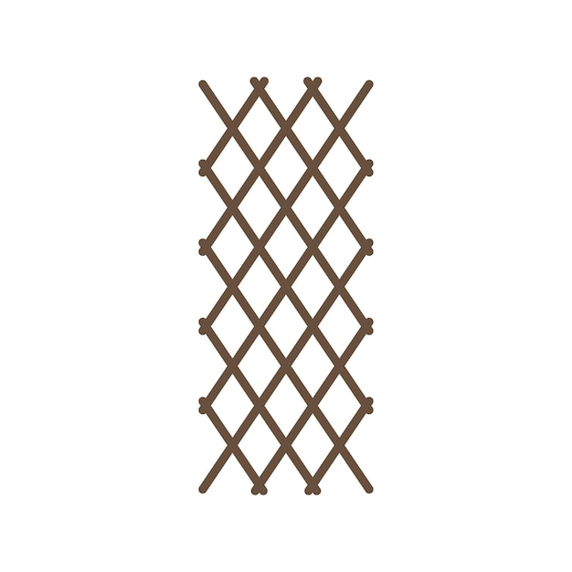 Vector trellis icon vector design templates