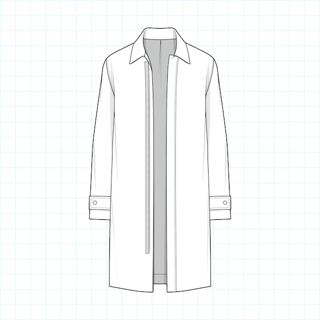 Vector trenchcoatjacket