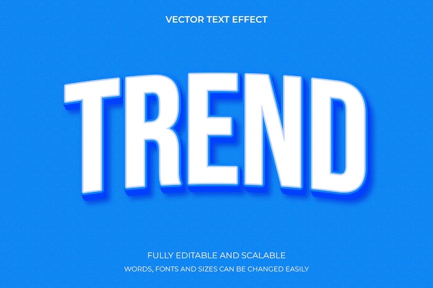 Trend 3d teksteffect generator belettering art