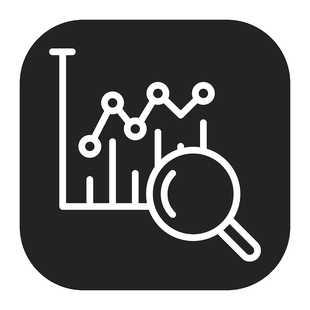Trend analysis icon vector image Can be used for Thought Leadership