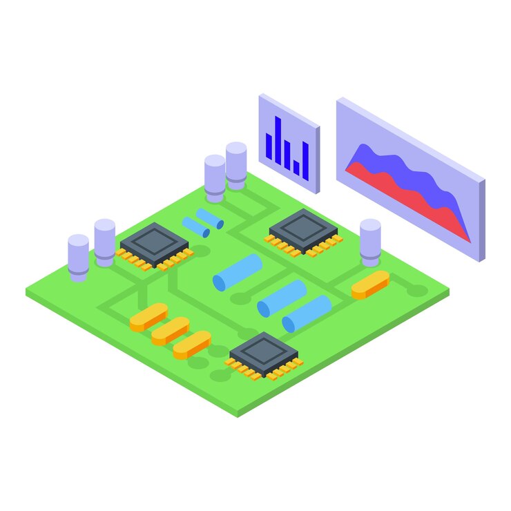 Vector trend technologies icon isometric vector future business person hunter