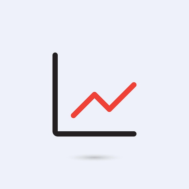 Trendline Flat Icon