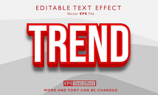 Trendteksteffect