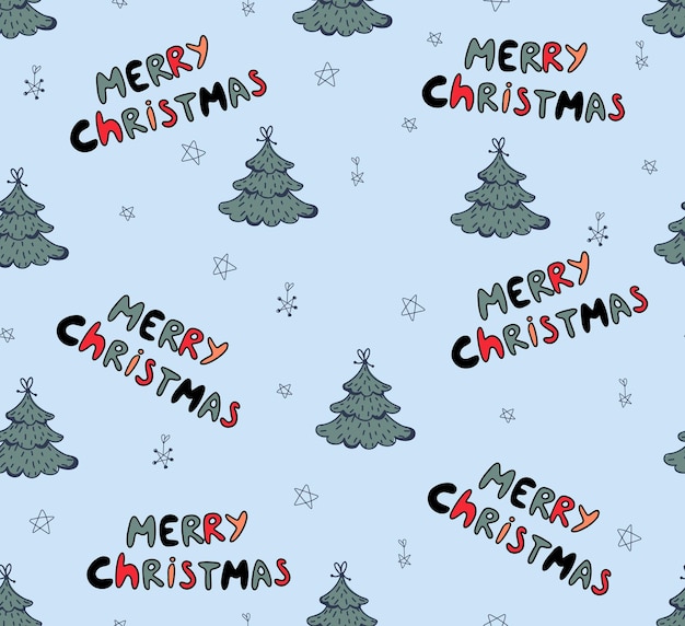 Trendy abstract pattern with christmas pattern on white background for decoration design