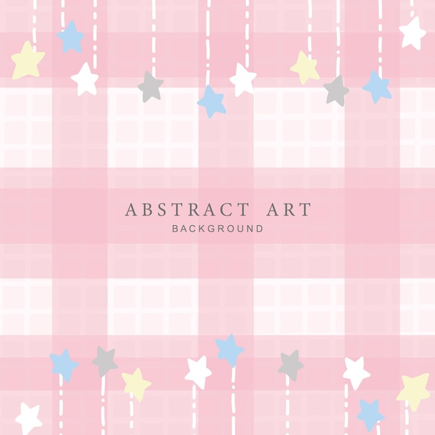 Trendy abstract square art templates Vector fashion backgrounds