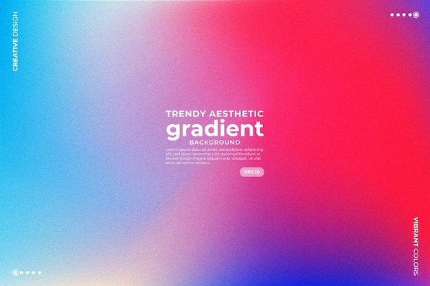 Trendy Aesthetic Gradient Background