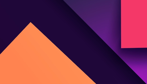 trendy background with pink purple orange and blue color fun backdrop with shadow modern textured background with realistic geometric shapes
