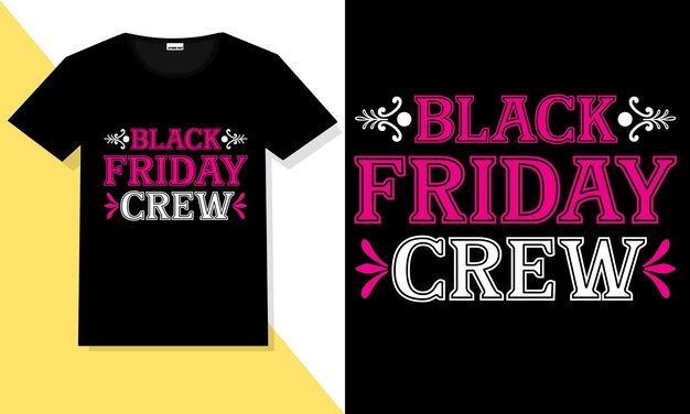 Trendy Black Friday t-shirtontwerpen