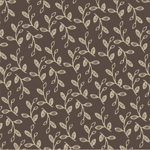 Trendy bloemdessin, naadloze bloemmotief voor mode, wallpapers print. Liberty-stijl.