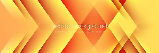 Trendy dynamic orange abstract graphic elements business yellow diagonal lines