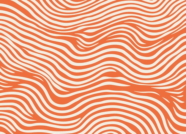 Модный динамический простой фон волнистых линий. Абстрактные каракули современный эстетический современный узор.