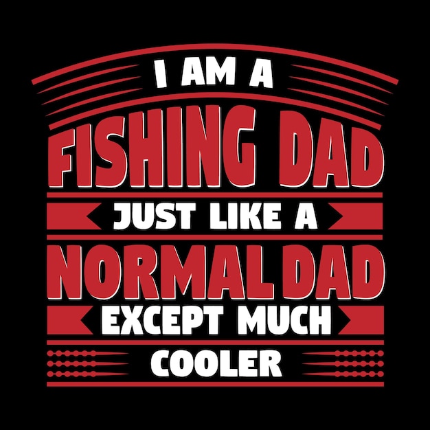 Trendy Fishing T shirt Design