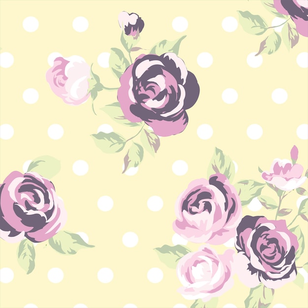 Trendy floral design, floral seamless pattern for fashion, wallpapers, print. liberty style