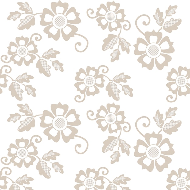 Trendy floral design, floral seamless pattern for fashion, wallpapers, print. Liberty style.