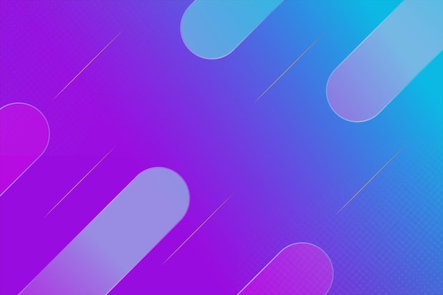 Trendy Geometric Gradient Background