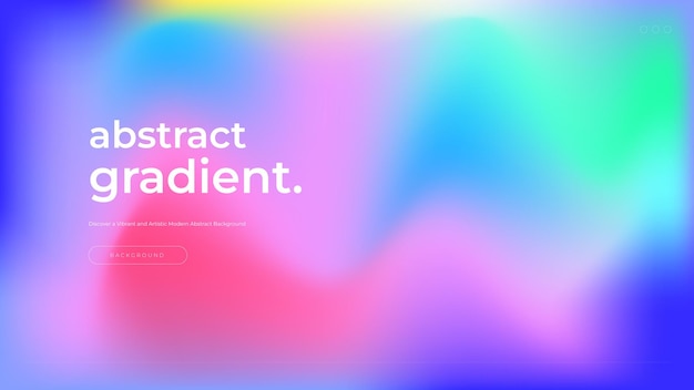 Trendy gradiënt achtergrond kleurrijke abstracte