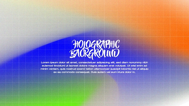 Trendy gradient grainy texture soft gradient backdrop with place for text