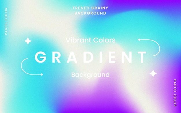 Trendy grainy background in bright colors Free Vector
