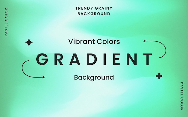 Trendy grainy background with vibrant colors Free Vector