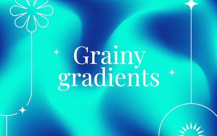 Trendy grainy background with vibrant colors free vector
