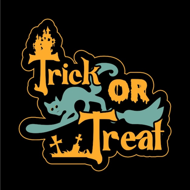 Trendy Halloween T shirt design