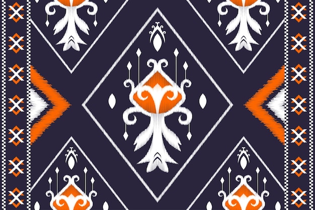 Trendy Ikat-patroonontwerp geschikt voor texturen stoffen borduren kleding weven inpakken