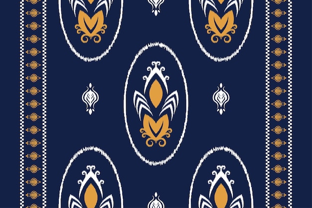 Trendy Ikat pattern design suitable for textures fabrics embroidery clothing weaving wrapping