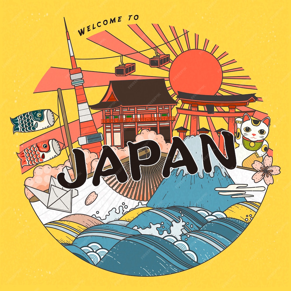 japan tourism poster